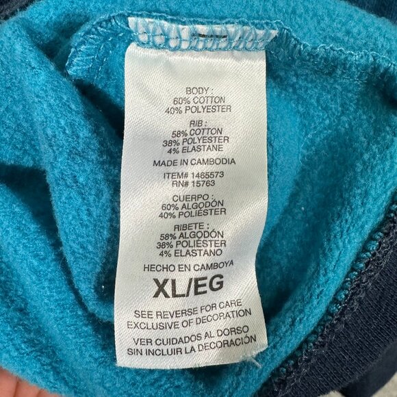 Champion tie-dye blue hoodie extra-large - Picture 11 of 12